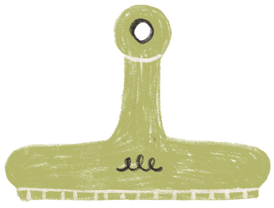Clip green